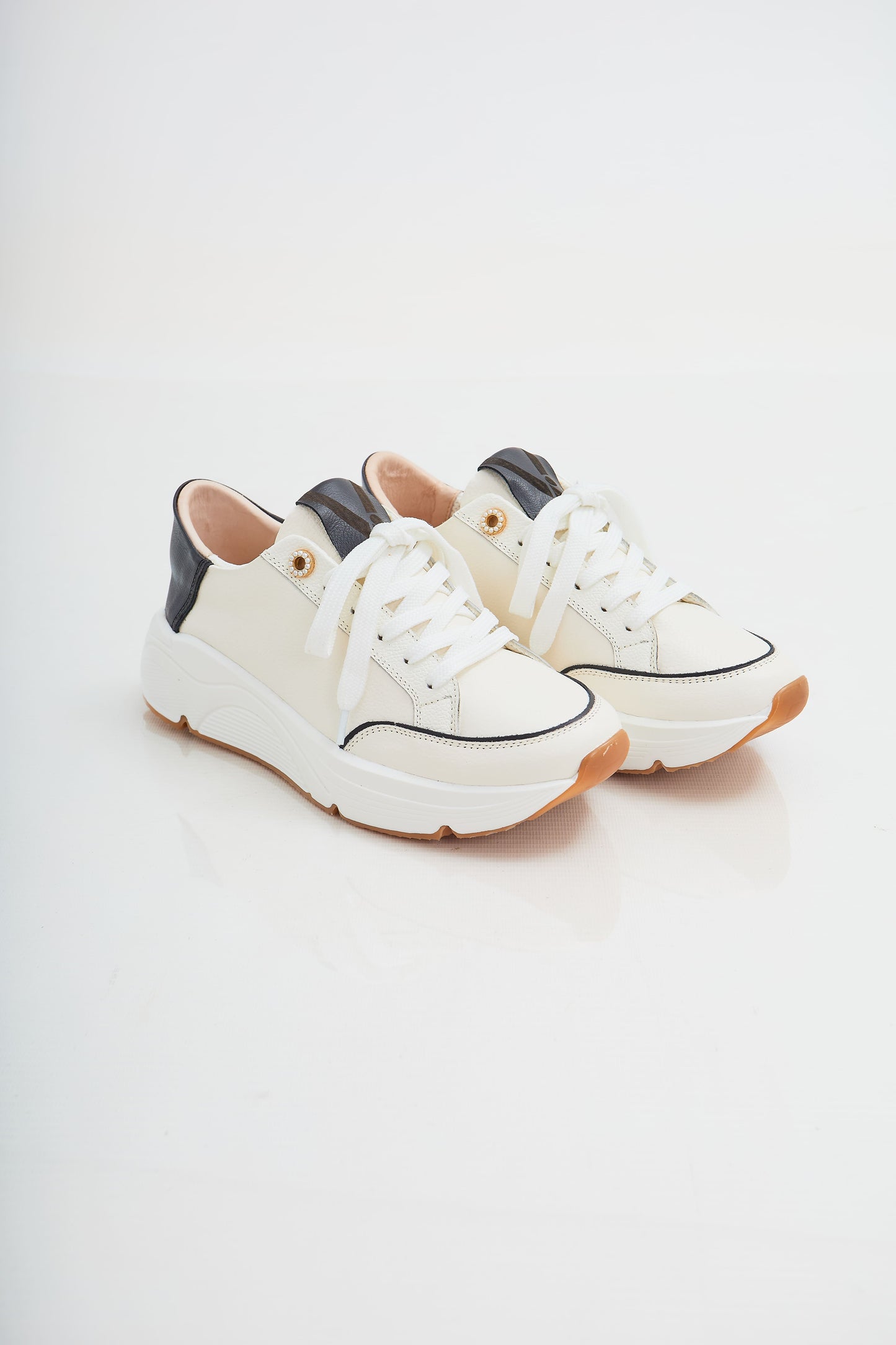 Zapatillas en cuero Val·lentia Blanco 002 BNL